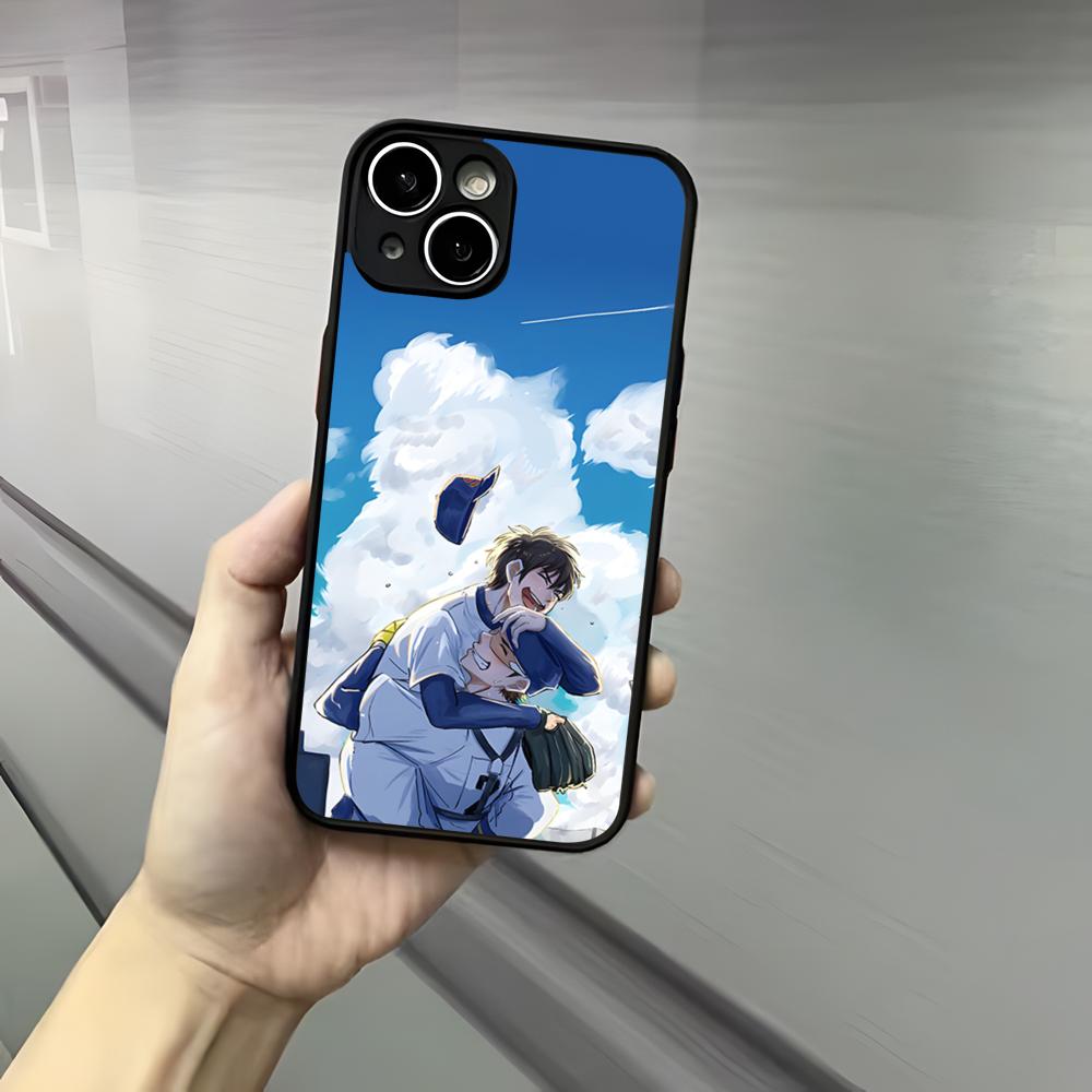 Anime Aces Of D-Diamonds Handyhülle Für Iphone 17 16 15 14 13 12 Pro Max Xr Air Plus Hautgefühl Schwarze Hartschalenabdeckung