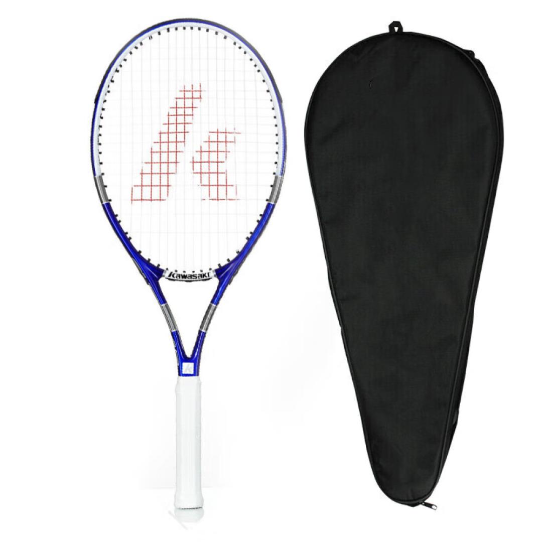 

Теннисная ракетка из углеродного композита, одноракетная, тренировочная, класса K-18, длина 68,5 см. синий