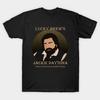 Men Black Print T-shirt Jackie Daytona - Regular Human Bartender No-Cut Transfer Paper Print Cotton Tshirt