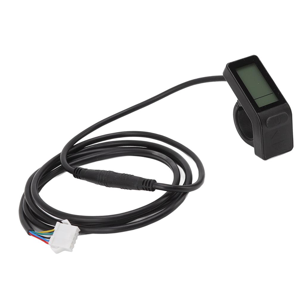 Elektrofahrräder LCD Display Messgerät 24V 36V 48V Tachometer Kilometerzähler Batteriecomputer für Elektrofahrrad Roller