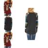 Festive Womens Christmas Tops With Sparkling Sequin Reindeer Long Sleeve Design