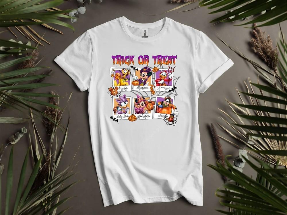Trick Or Treat Mickey's Friends T-shirt T Shirt Men Women Unisex Tshirt I180