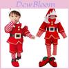 Kinder Niedlicher Weihnachtsmann Elf Weihnachten Cosplay Outfit Party Verkleidungskostüm