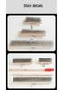 Stainless Steel Long Handle Outdoor Floor Scrub Brush with Stiff Bristles