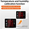 Digital Hygrometer Outdoor Indoor Sauna Thermometer WIth Alarm Digital Wall Clock Temperature Meter And Sensor