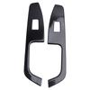 CITALL 4Pcs LHD Carbon Fiber Style Window Switch Panel Cover Trim Fit for Hyundai Elantra 2017 2018