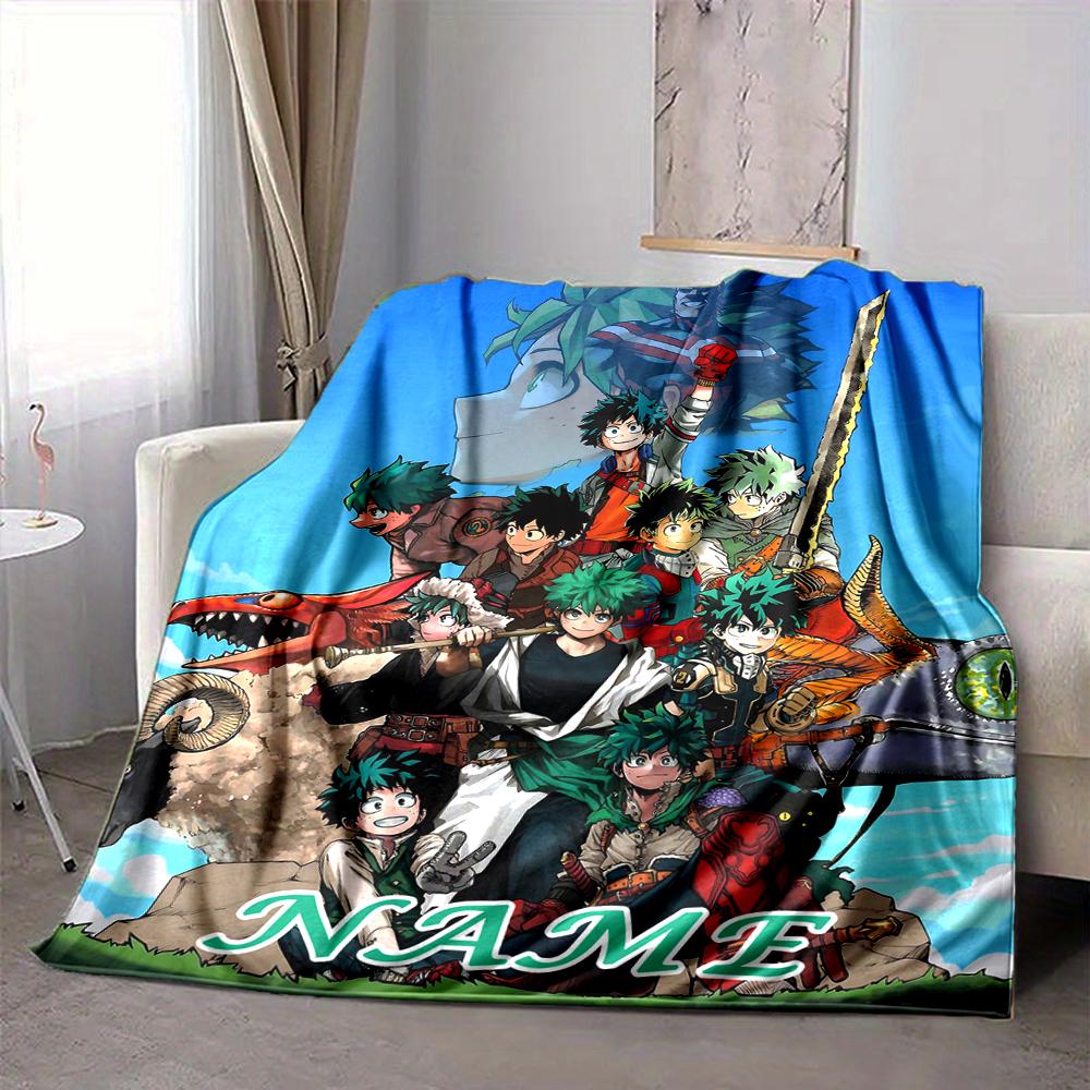 Custom 1pc Adventure Fantasy Land Blanket, Soft And Comfortable Blanket, Casual Warm, Camping Travel Blanket, Birthday Gift Q912107