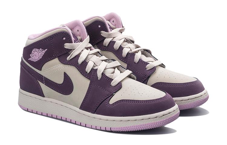 Jordan 1 Retro Mid GS Pro Purple 555112-500