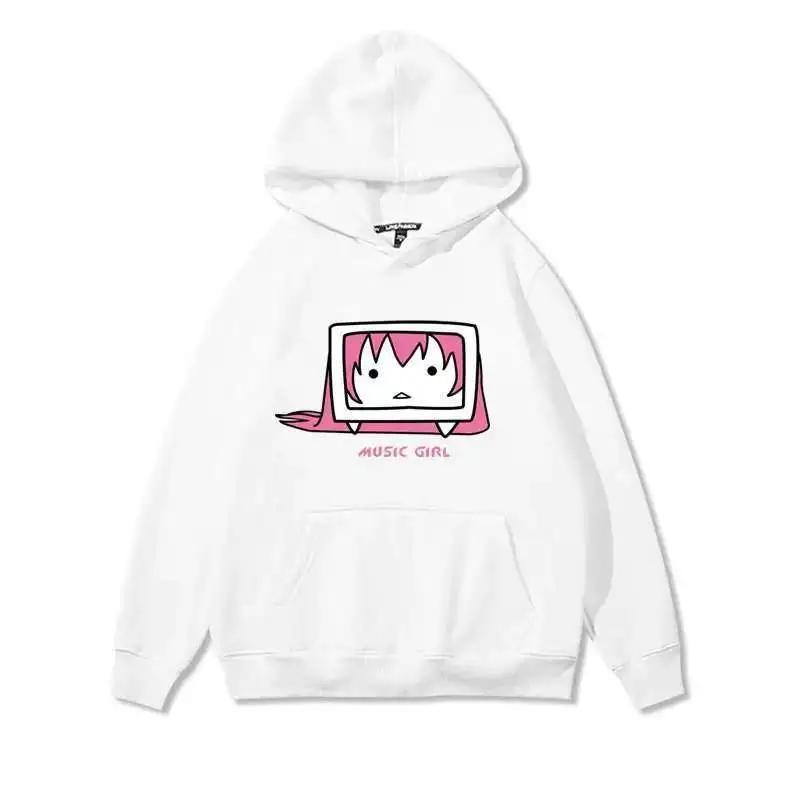 

2025 MINISO Hatsune Miku Men s Hoodie - Anime Licensed Quick Dry Comfort Fit S-4XL Sweatshirt Harajuku 3XL