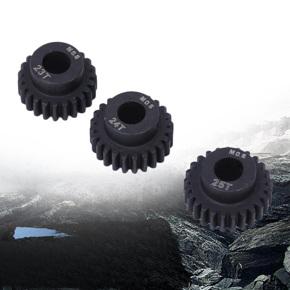 Engine Motor Module Pinion Gear Set Inner Hole Replacement Component for 1 10 1 8 RC Car23 25T