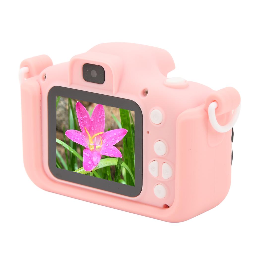 Aparat dla dzieci 20MP HD Podwójny aparat Różowy Astronauta Aparat cyfrowy dla malucha na prezenty świąteczne urodzinowe