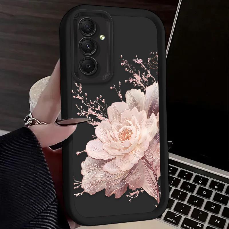 

Красивый Цветочный Силиконовый Чехол Для Samsung Galaxy S25 Ultra S24 S23 S22 Plus S21 FE S20 A55 A54 A15 A35 Ударопрочный Мягкий Чехол Samsung S23 Plus