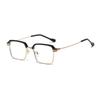 Classic Personalized Black Eyebrow Anti-Blue Reading Glasses Retro Square Reading Glasses Middle Old Reading Glasses