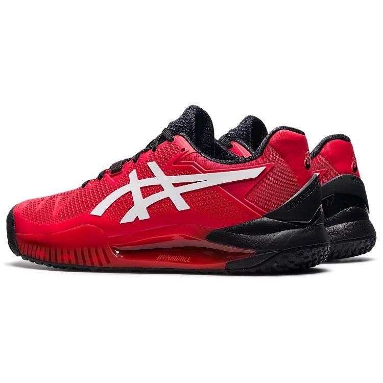 Asics Gel-Resolution 8 Oc Low Top Tennis Shoes Dynamic Red Men Sneakers 1041A078-601