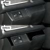 For Honda Civic 10th Gen 2015-2020 Car Carbon Fiber Headlight Switch Panel Cover Protective Trim