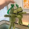 Cartoon Plush Frog Keychain Backpack Doll - Small Pendant Birthday Gift