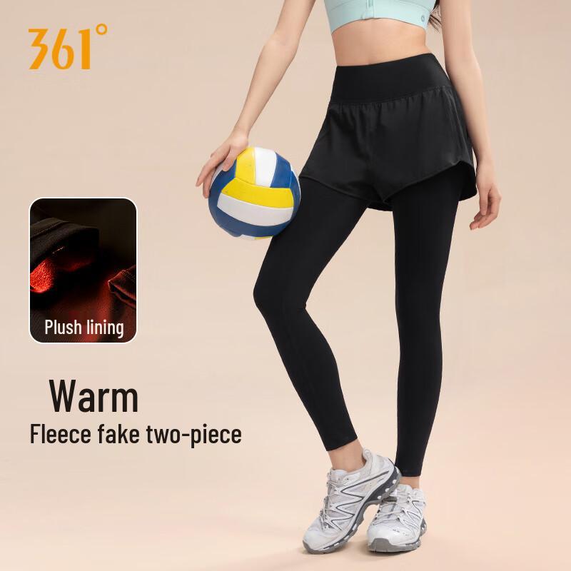 

361° Women s Faux Two-Piece High-Waist Sports & Yoga Pants XL
