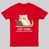 Tech Support Cat Geeky T-Shirt