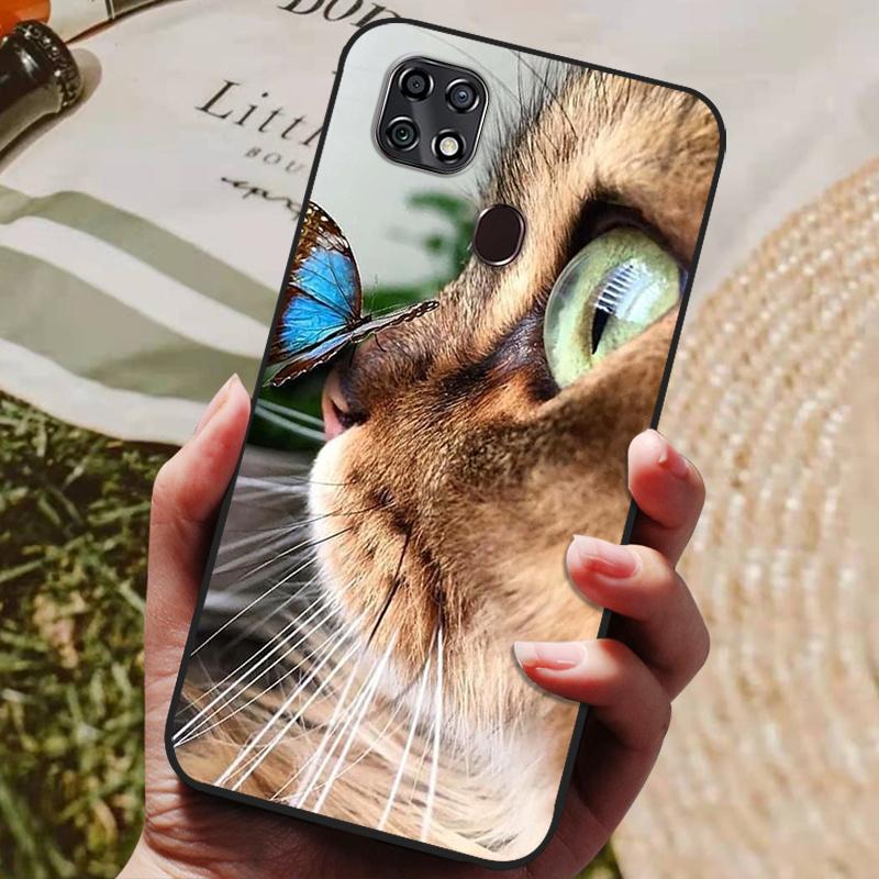 For Coque ZTE Blade 20 Smart Case Silicon Back Cover Phone Case For ZTE Blade 20 Smart Cases Soft Bumper Funda for Blade20 Bag