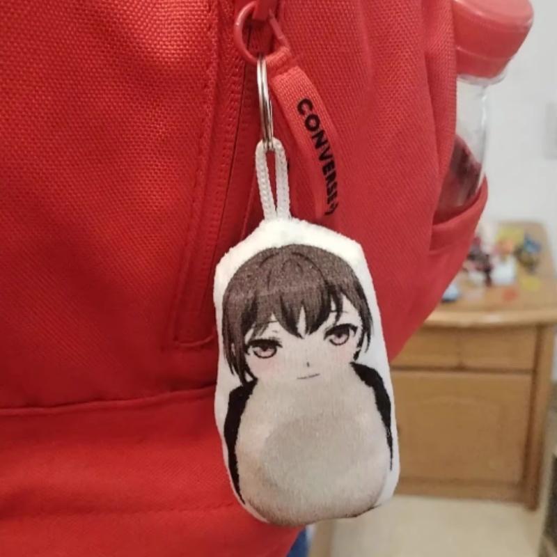 Takamatsu Tomori Penguin Voice Keychain Playful Squawking Sound Plush Pendant Gag Plaything Novelty Bag Charm Student Present