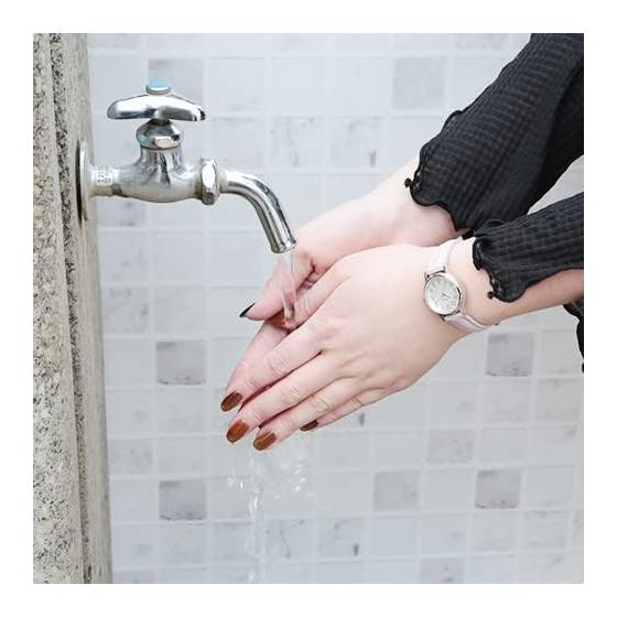 J-AXIS Watch, Small Thin Belt Watch, Water Resistant to 10 ATM, Nickel Free Plating, Delicate Look, Simple, Easy to See, Business, Student, HL281-BE,