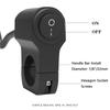 7/8inch Motorcycle Handlebar Headlight ON/OFF Switch Light Button Fog Spotlight Switch for Scooter ATV Waterproof Plug and Play