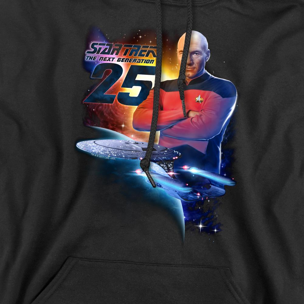 STAR TREK Men's The Next Generation 25 Hoodie