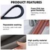 1PC Flexible Under Door Draft Stopper Door Bottom Seal Strip Weather Strip Thicker Anti-Cold Gap Blocker Sealing Weather Strip