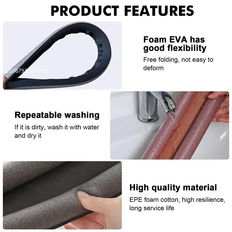 1PC Flexible Under Door Draft Stopper Door Bottom Seal Strip Weather Strip Thicker Anti-Cold Gap Blocker Sealing Weather Strip