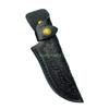 24TE Leder Messerholster Handgefertigt Gerade Messerholster Gürtelschlaufe Etui Halter