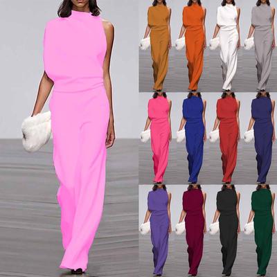 Rochie de banchet pentru damă Salopetă Sexy cu gât agățat Pantaloni de damă