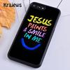 Krajews Bibel Jesus Christliche Zitate Handyhülle Cover Für iPhone 17 Air 16 15 14 plus 11 12 13 pro max coque Fundas