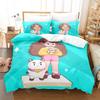 3D Printed Bee And Puppycat Bedding Set for Boys Girls Duvet Cover Pillowcase Included Twin Queen King Full Single Double Sizes