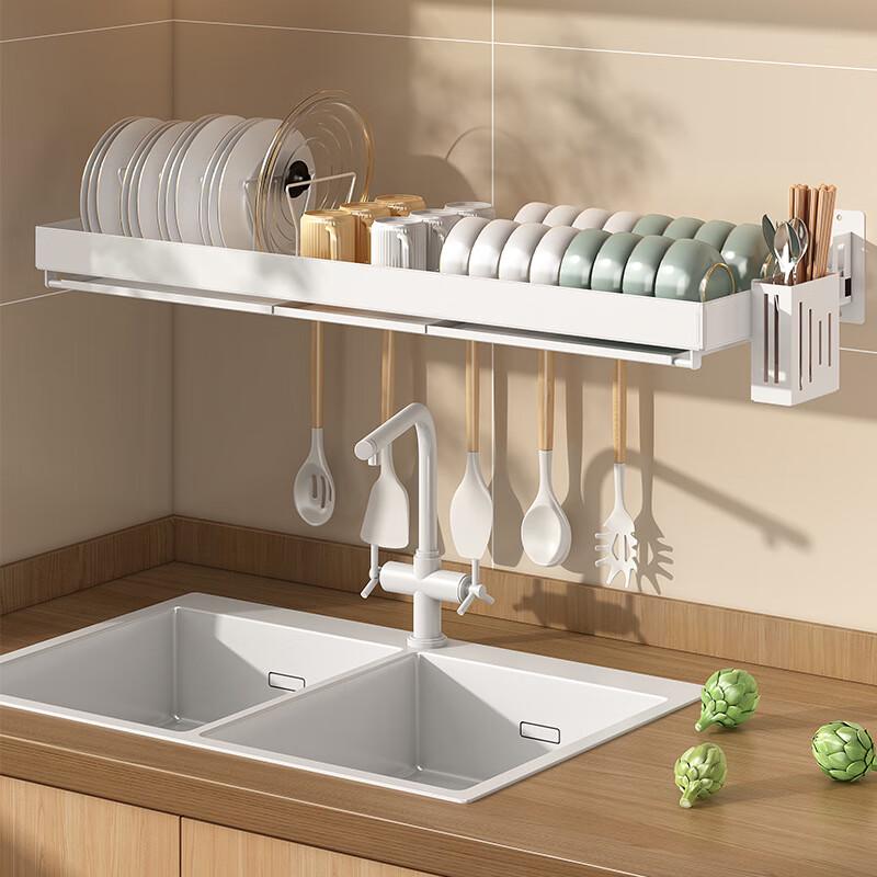 Modern Carbon Steel Kitchen Dish Drying Rack