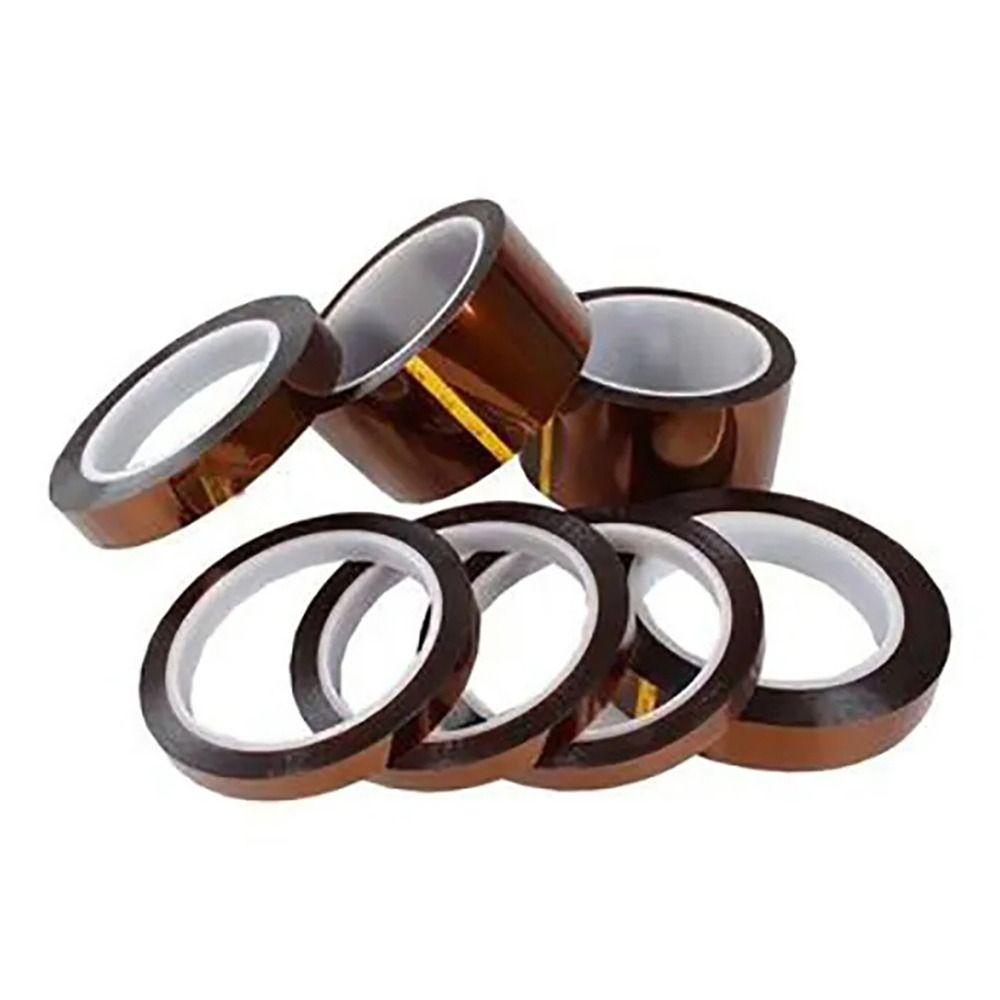 1Roll 300 DegreeC BGA Tape 5-40mm Anti-static Polyimide Tape 33Meters High Temperature High Temp Tape Electrical Industry