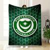 Portsmouth FC Green Blanket for All Seasons Blanket Lunch Break Throw Gift