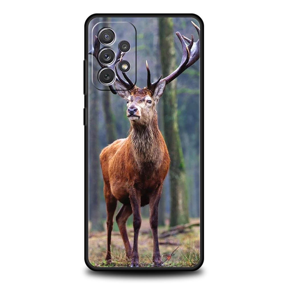 Deer Hunting Camo Phone Case For Samsung Galaxy A13 A51 A71 A41 A31 A21S A11 A01 A03S A12 A32 A52 A22 A23 A33 A53 A73 5G Cover
