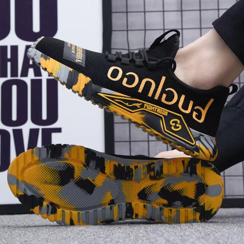 Scarpe sportive casual da uomo in rete traspiranti leggere, scarpe da corsa con suola morbida estive, scarpe da passeggio per esterni, sneaker alla moda per giovani