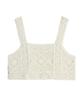 Bikini Bender Fatima Crochet Sleeveless Crop Top