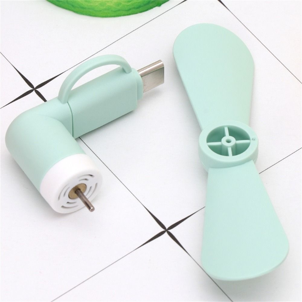 Type C USB Fan Cooling Cooler Mini Fan Creative Small Fan  for Mobile Phone