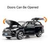 1:32 Scale Highlander GR86 Sports Car Model Toy Metal Diecast Pull Back Miniature Vehicle Sound Light Models Collection Gift Boy