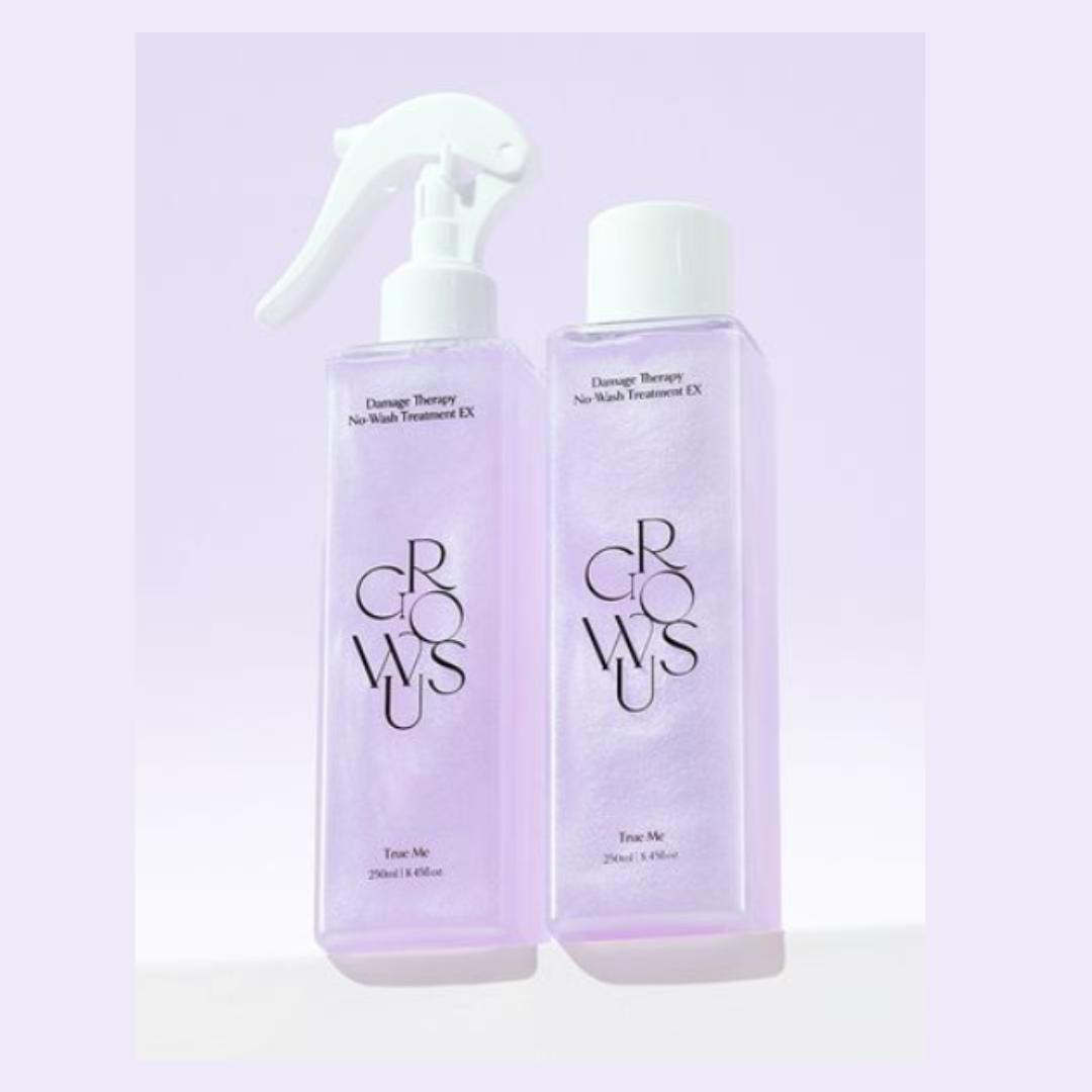

[Sanrio Cinnamoroll Collab] GROWUS No-Wash Treatment EX 2-Pack (250 mL + 250 mL) (3 Options) #True Me 2ea (1+1)
