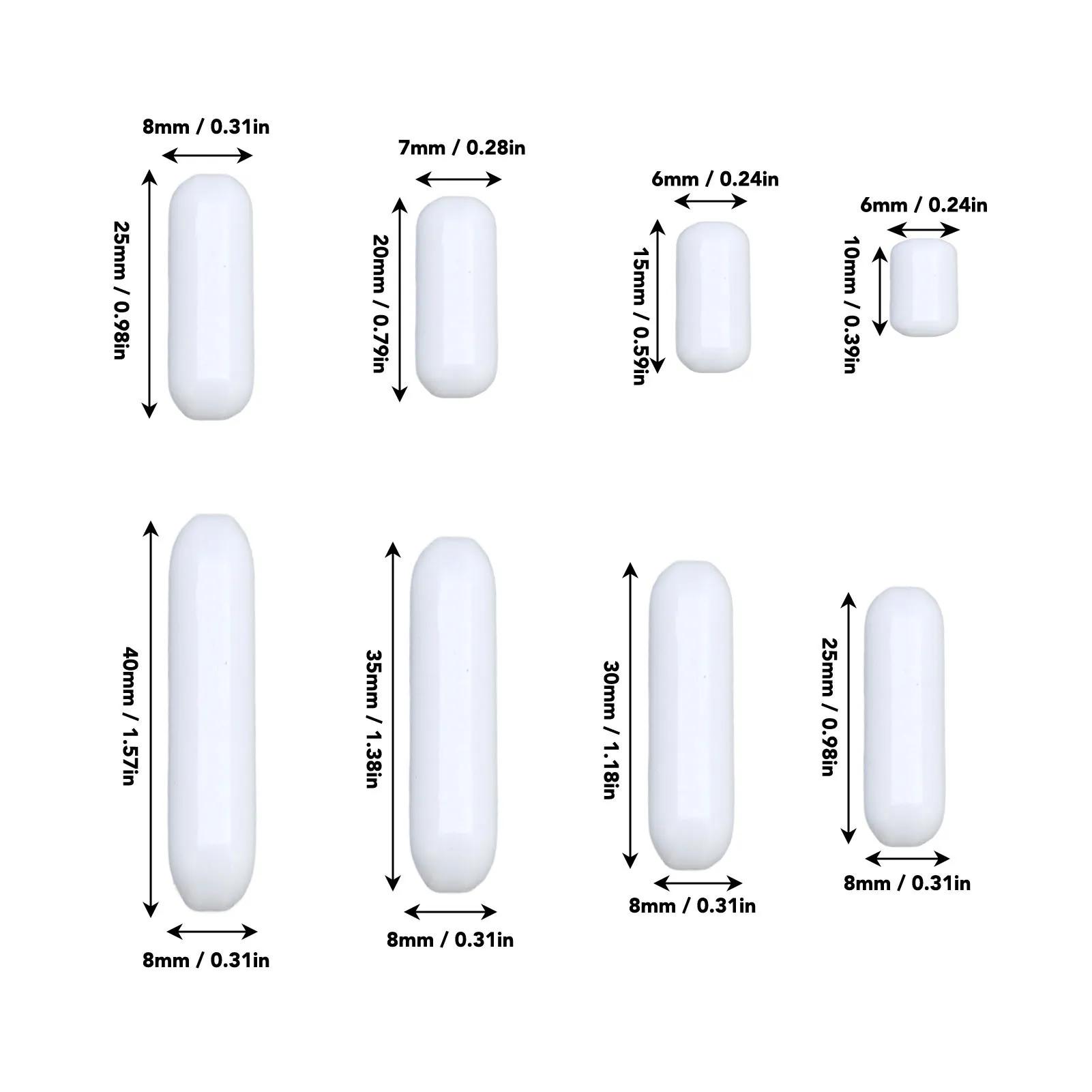 

Набір магнітних мішалок Магнітна мішалка Стабільна Стійка до ерозії Практична 10мм-40мм з пластиковою коробкою для лабораторії