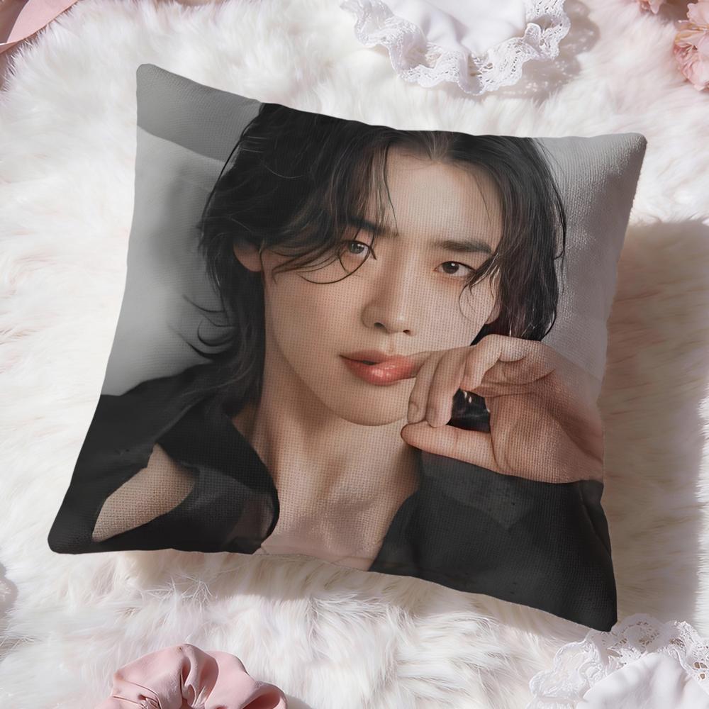 Actor L-Lee Jong S-Suk Cushion Cover Premium Comfort Reversible Pillow Cove -Two in One Design for Any Room & Car Interior