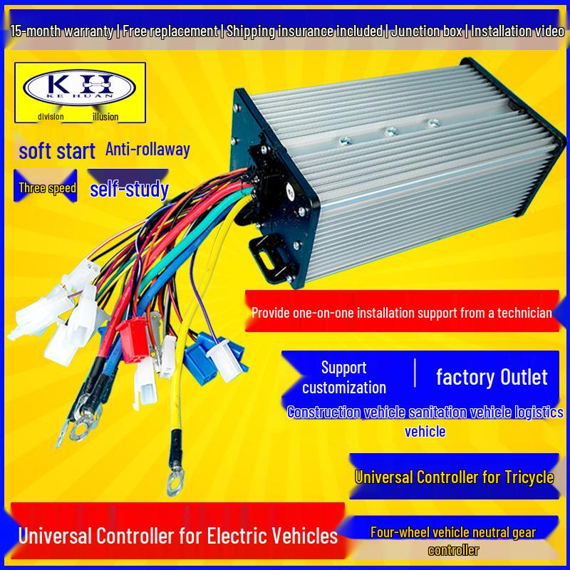 72V/60V DC Bezsuku Motors Augstas Jaudas