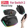 2Pcs Mouse Grip for Nintendo Switch 2 Left Right Controller Desktop Mouse Mode Holder for Switch 2 Joy-Con Gaming Accessories