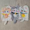 Cute Cat Hand Towels Quick Drying Kitchen Cleaning Rag Coral Velvet Cartoon Animal Absorbent Hanging Bathroom Towel Supplies