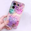 Flower Marble Soft Phone Cover Case for Xiaomi Redmi Note 14 Pro Plus 13C 10S 9 10 12 11S 11 A4 14C 12S Note 13