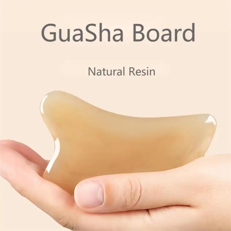 Imitation Cow Horn Gua Sha Massage Board Facial Gua Sha Tools Neck Massager for Face Lifting Wrinkle Remove Beauty Health