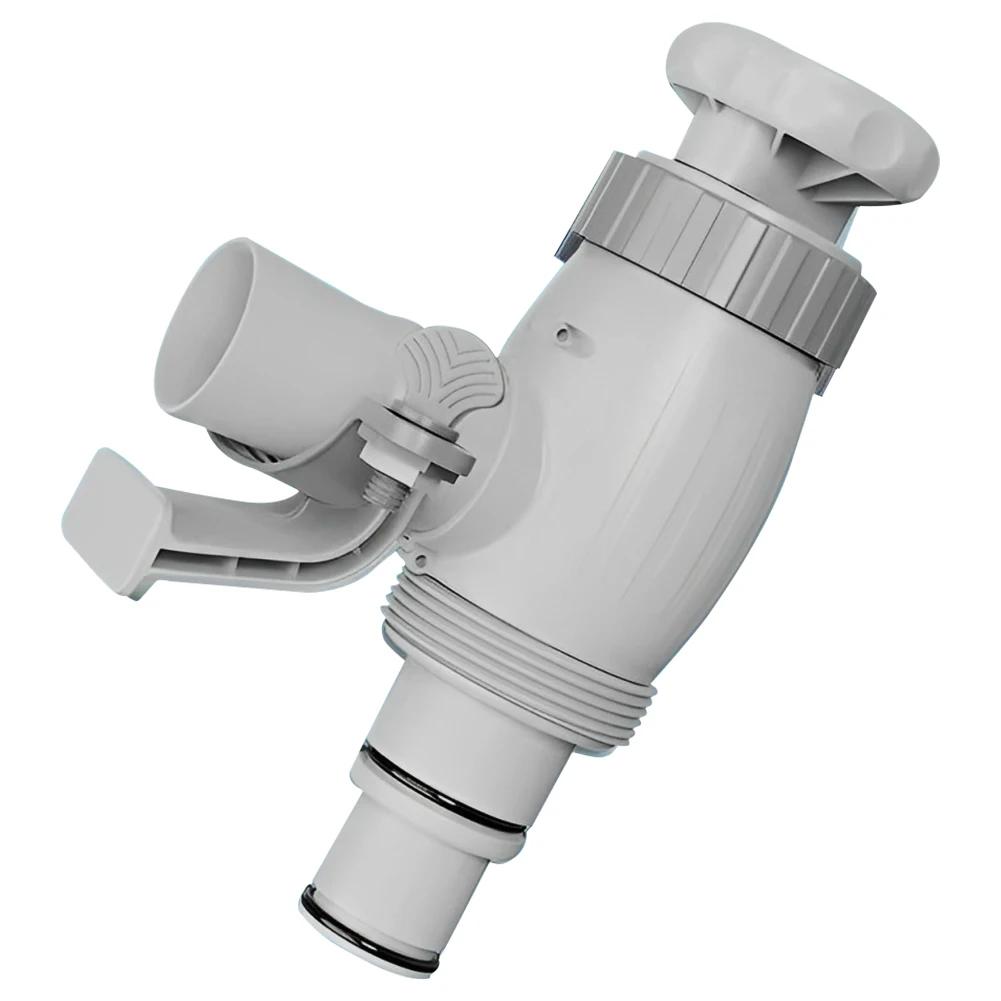 

Плунжерный клапан с адаптером для шланга надземного бассейна, держатель для трубы бассейна с двухпозиционным клапаном, аксессуары для надземного бассейна